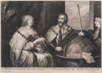 KG 02644
<br/>
Portret Thomas Howard graaf van Arundel en zijn vrouw Alathea Talbot
<br/>
<em>Vorsterman, Lucas I (1595-1675)</em>